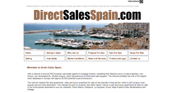 Desktop Screenshot of directsalesspain.com